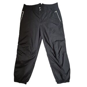 Bogner Ski Men Black Nylon Windbreaker Jogger Pants Size 44 Long Luxury
